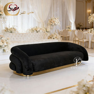 Muebles para Bodas, Sofá de Dos Plazas, Tapizado en Terciopelo, Estilo Nórdico Moderno, para Novios, Uso en Hoteles, Forma Personalizable, Marca Feidao - Product Image 3