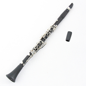 Venta caliente 17 Key 6 Anillos <span class=keywords><strong>Clarinete</strong></span> de estudiante con doble <span class=keywords><strong>barril</strong></span> Niquelado Cuerpo de goma dura BB Tono OEM <span class=keywords><strong>Clarinete</strong></span> de doble <span class=keywords><strong>barril</strong></span> - Product Image 1