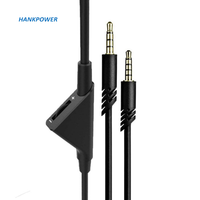 Kabel Pengganti Headphone, untuk Astro A40TR/A40/A10 Kontrol Volume Kabel Audio 3.5Mm Game