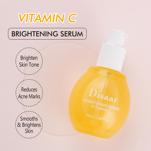 Siero Illuminante Naturale Disaar con Vitamina C ed E per il Viso, Riduce i Segni dell'<span class=keywords><strong>Acne</strong></span>, Leviga e Illumina la Pelle, Siero Viso alla Frutta in Formato Convenienza - Product Image 3