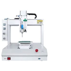 Machine de distribution de colle automatique de table à 3 axes, programmable par PLC, haute vitesse, pour haut-parleurs et seringues - Product Image 4