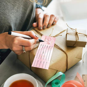 Bon cadeau rose vierge en papier pour mariage, mariage, client, carte cadeau pour spa, salon, salon, mariage - Product Image 6