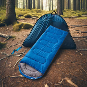 Draagbare 700G Envelop Mummie-Stijl Slaapzak Voor Volwassenen Gemaakt Polyester Perfect Warmte Comfort Outdoor Camping Wandelen Klimmen - Product Image 2