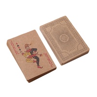 Cartes de poker en papier recyclé design personnalisé Cartes de jeu