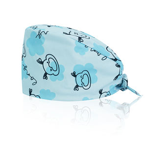 Casquettes chirurgicales imprimées, casquettes d'infirmière pour hommes et femmes, casquettes <span class=keywords><strong>de</strong></span> travail <span class=keywords><strong>de</strong></span> médecin, casquettes <span class=keywords><strong>de</strong></span> salle d'opération, respirantes et antistatiques - Product Image 1