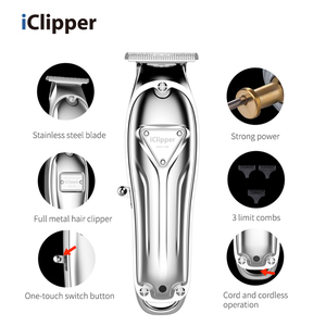 IClipper-I10 de corte de pelo eléctrico para hombre, máquina cortadora de pelo, microrecortadora - Product Image 4