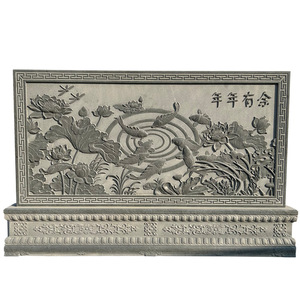 Accessoires décoratifs pour l'intérieur et l'extérieur de la maison, sculptures murales de jardin, gravures, sculptures en pierre, écrans muraux, croix en relief - Product Image 5