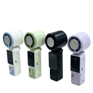 Handheld Ice Cooling 100 Speed Adjustable <b>Usb</b>-C Rechargeable Digital Display 3-In-1 Neck Portable <b>Mini</b> <b>Fan</b> - Product Image 1
