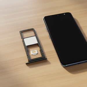 Tiroir SIM noir 2023 pour Samsung Galaxy A057/A05S – Accessoires pour téléphones mobiles - Product Image 3