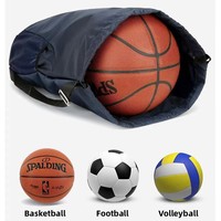 Sac à dos personnalisé avec cordon de serrage, sacs de sport et de gym pour enfants, grande capacité, poches en filet pour bouteille d'eau, sacs de natation avec compartiment à chaussures