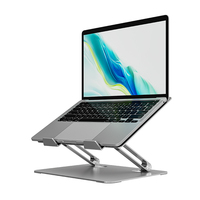 Support d'ordinateur portable rotatif à 360° économique, pliable en acier, support pour tablette PC NBHY, prix d'usine, pour la maison et le bureau