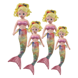 <span class=keywords><strong>Bambole</strong></span> di Sirene in Peluche Personalizzabili, Adorabili Giocattoli Morbidi Imbottiti per Bambine - Product Image 4
