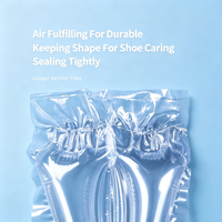 Support de chaussures gonflable PE+PA avec film protecteur transparent de 40 µm, léger et certifié CE, pour remplir les chaussures