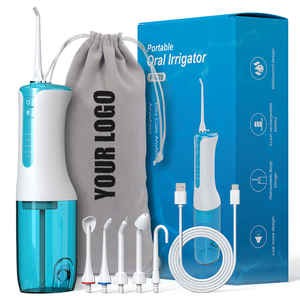 For Portable Rechargeable 200ML <strong>Waterflosser</strong> <strong>Cordless</strong> Electric for IPX7 Waterproof USB-C Charging Household RV - Product Image 2