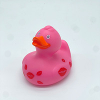 Canard en caoutchouc Spiderman, jouet de bain en plastique en forme d'animal, canard de bain en vinyle pour la promotion
