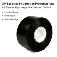 Ruban adhésif 3M Scotchrap 51 pour tous les temps, ruban de protection contre la corrosion pour les pipelines enterrés, taille personnalisée