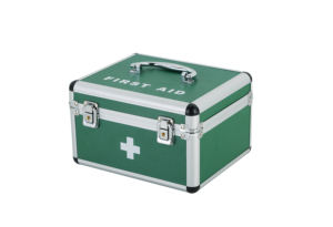 Caja de aluminio para botiquín de primeros auxilios, con herrajes metálicos - Product Image 3