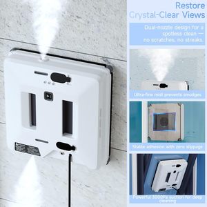 Robot nettoyeur de vitres haute efficacité, électroménager intelligent avec détection d'obstacles et planification automatique du trajet - Product Image 2
