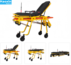 OEM <span class=keywords><strong>Medical</strong></span> Hospital  <span class=keywords><strong>Stretcher</strong></span> Ambulans Lipat Otomatis untuk Penyelamatan Darurat yang Dapat Disesuaikan dengan Papan Penyangga Tulang Belakang - Product Image 2