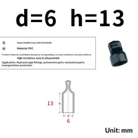 Manchon de protection multifonction en PVC pour câbles, pièces automobiles, caoutchouc mécanique, bouchon de protection électrique plastifié