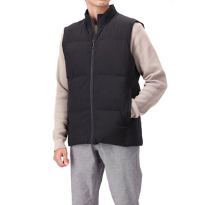 Chaleco Acolchado Personalizado OEM para Hombre, Casual, Impermeable, de Poliéster Suave, Sin Mangas, Transpirable y Ligero para Invierno - Product Image 1