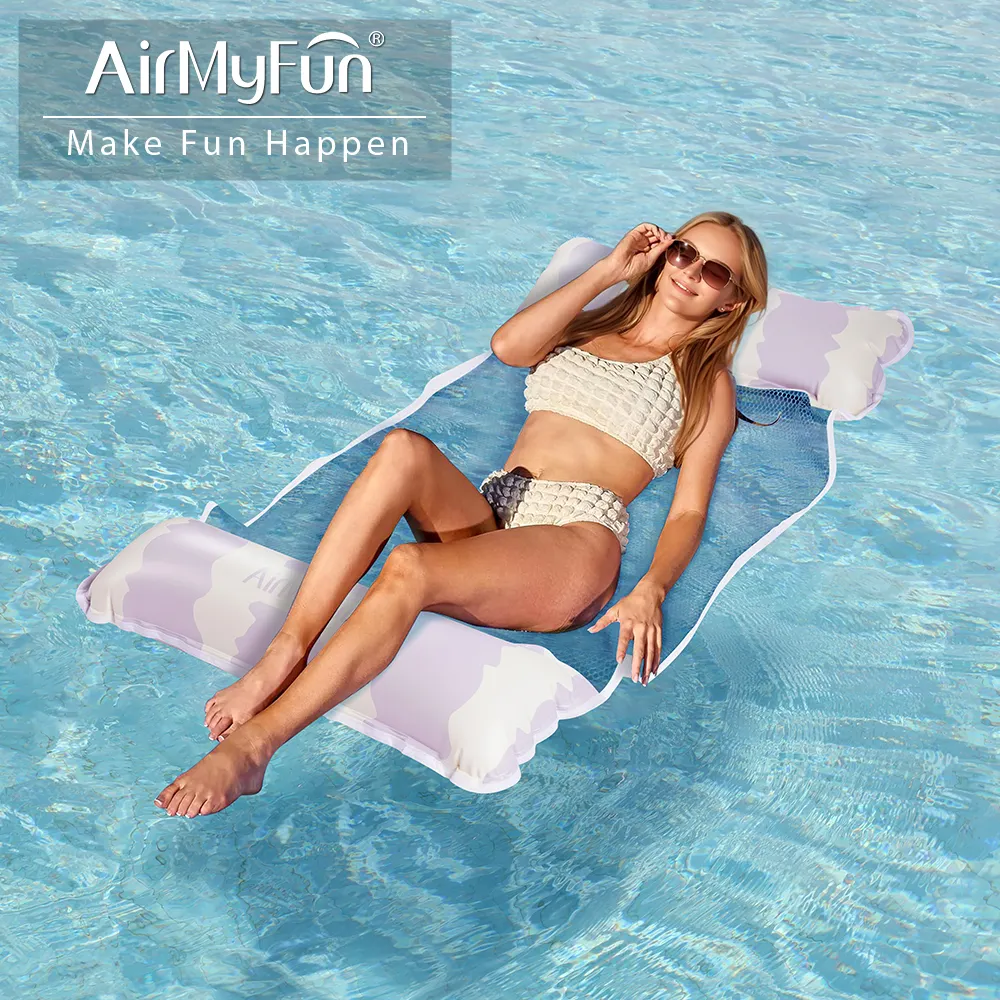 أرجوحة مائية AirMyFun أرجوحة قابلة للنفخ ومحمولة للعثور على الماء في حمامات السباحة