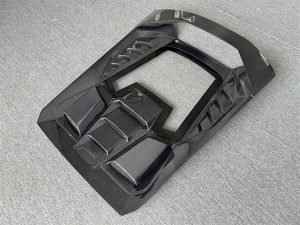 Tecnica Style Carbon Fiber Bonnet Rear Hood for Lamborghini Huracan LP580 LP610-4 - Product Image 3