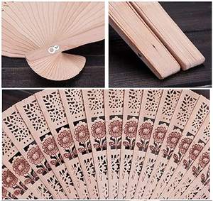 Abanico de Mano de Bambú Personalizado con Logotipo Divertido en Español, Diseño Pintado Ecológico para Bodas o Decoración del Hogar, Regalos Divertidos - Product Image 6