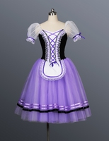 Robe de ballet pour filles, longue tenue de danse barielle, professionnelle, romantique et personnalisée, pour enfant