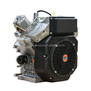 มอเตอร์เรืออุตสาหกรรม LC2V80 พร้อมเกียร์และลูกปืน 15 แรงม้า 4 จังหวะ เบนซิน 2 สูบ สตาร์ทไฟฟ้า ประหยัดน้ำมัน - Product Image 1