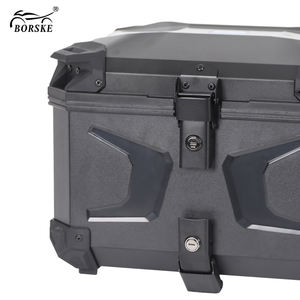 Boîte à bagages arrière universelle pour <span class=keywords><strong>moto</strong></span> 45L en plastique ABS rigide et durable - Product Image 3