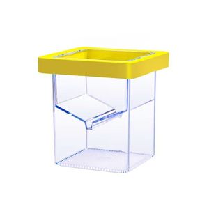 Caja de Aislamiento Flotante Cuadrada para Peces, Tanque de Cría Transparente de Plástico para Guppys, Accesorio para la Cría de Peces Pequeños - Product Image 1