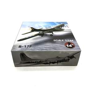 Modelo <span class=keywords><strong>de</strong></span> Avión Bombardero Militar Clásico B-17 Flying Fortress <span class=keywords><strong>de</strong></span> la Segunda <span class=keywords><strong>Guerra</strong></span> Mundial a Escala 1/144 para Coleccionistas - Product Image 6