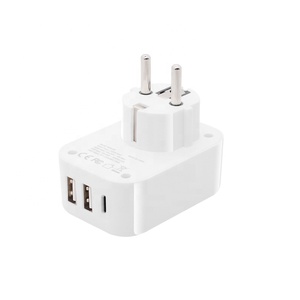 Adaptador de Viaje Mundial a Enchufe Europeo, Convertidor de Corriente, Cargador Europeo - Product Image 4
