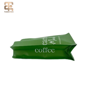 Sacs en plastique à fond carré mats ou brillants, résistants à l'humidité, pour l'emballage de grains de café, avec impression en héliogravure - Product Image 2