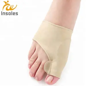 Kit Lengan Pelindung Korektor Bunion, Pelurus Jari Kaki dengan Pemisah Gel Jari, Pereda Nyeri Hallux Valgus dan Kesejajaran Jari Kaki Besar