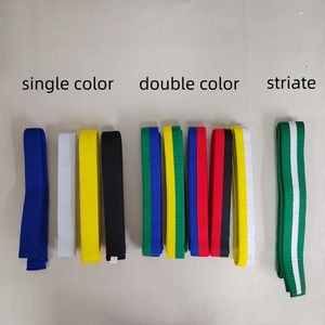 İşlemeli Kişiselleştirilmiş Çift Katlı Polyester + Pamuk Dövüş Sanatları Kemeri (Tekvando Karate Judo) - Rahat Nefes Alabilen - Product Image 6