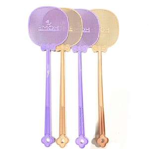 Matamoscas, de plástico, endurecido, duradero, de mango largo, manual, de gran tamaño, para matar mosquitos y moscas. - Product Image 5