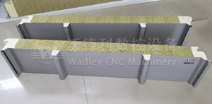 เครื่องจักรผลิตแผ่นผนังหลังคาอัตโนมัติเต็มรูปแบบ PIR PUR PU แซนด์วิชพาแนล พร้อมสายการผลิต - Product Image 5