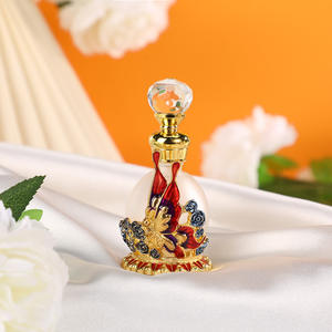Botella Decorativa de Perfume de 20 ml, con Diseño de Mariposa y Rosa, Esmaltada, para Aceites Esenciales, Envase Vacío para Cosméticos, Venta al por Mayor - Product Image 4