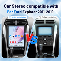 Autoradio Android en gros avec écran tactile grand format de 12,1 pouces pour Ford Explorer 2014