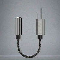 OEM ODM ALC5686 E-Mark DAC 32Bit 384kHz USB-C Typ C Stecker auf 3,5mm Buchse TRRS Audio Jack Adapter für Mobiltelefone AC-Ausgang