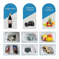 Emballage gonflable pour magasin de cadeaux Rouleau de film à bulles Coussin Oreiller Sac à colonne d'air