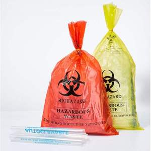 Bolsas de riesgo biológico médicas desechables de alto grado Fábrica de eliminación de residuos resistente a pinchazos autoclavable al por mayor - Product Image 2
