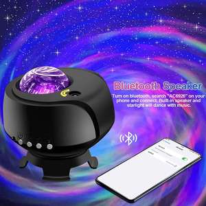 Usb Newyes Smart Remote Control <b>Led</b> Night <b>Light</b> Galaxy <b>Star</b> Projector With Bt Speaker - Product Image 3