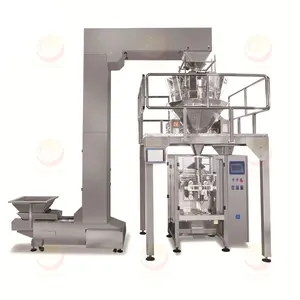 3-1000g Food Grade Multi-function Automatic Granule Packaging Machine With Multi-Head Weigher 10/ 12/14 Heads Electronic Scale
