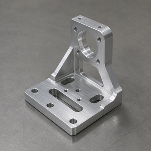 Support de montage en aluminium OEM personnalisé, usinage CNC, fabricant pour pièces d'assemblage d'équipements d'automatisation industrielle - Product Image 2