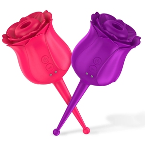 Vibromasseur en forme de rose, <span class=keywords><strong>violet</strong></span>, sans fil, jouets sexuels pour femmes, clitoris, succion - Product Image 6