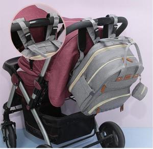 Sac à dos personnalisé étanche pour maman sac de lit pliant pour nouveau bébé sac à dos à couches grande capacité sortie sac <span class=keywords><strong>portable</strong></span> pour maman avec couches - Product Image 4