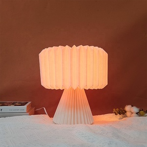 Lampe de bureau pliable en papier LED Créativité unique Morden Bedsid Bureau <span class=keywords><strong>Veilleuse</strong></span> Économiser de l'<span class=keywords><strong>espace</strong></span> - Product Image 1